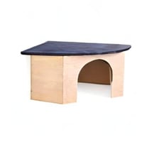 Căsuță de Colț Croci Fa cu Acoperiș Albastru pentru Animale de Companie – 29 x 13 x 21 cm 3
