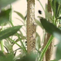 CROSOFMI 150 cm Műoliva fa dekoratív növény cserépben beltéri kültéri otthonhoz 9