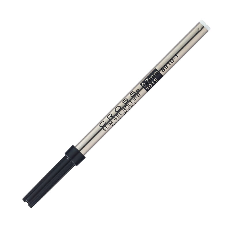 Náplň do gélového pera Cross Medium Slim – čierna, 1 ks na karte (8910-1)