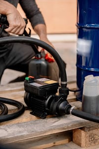 Cross Tools Diesel Üzemanyag Szivattyú 35m Csatornázó Tömlővel 2100 L/h 3