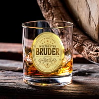 CROWNLY CRYSTAL Gravírozott Whisky Pohár Testvérnek Személyre Szabott Ajándék 5