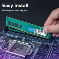 Pamäť Crucial 8GB DDR4 3200MHz (PC4-25600) CL22 pre stolné počítače, UDIMM 288-pin, kompatibilná s Intel a AMD Ryzen - CT16G4DFRA32A 5