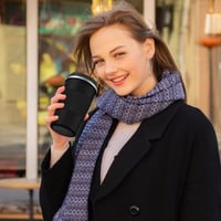 CS COSDDI Termosz Bögre 380ml Rozsdamentes Acél Utazó Pohár Fedéllel Dupla Falú Szigetelt Kávé Tea Autós Bögre 7