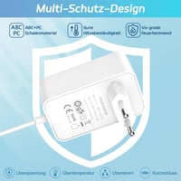 cshare 12V 3.5A Hálózati Adapter - Kompatibilis AVM Fritz!Box 7590, 7560, 7530, 7490 és Telekom Speedport Router Készülékekkel - 1,5m Kábel 5