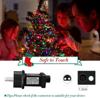 cshare 31V LED Tápegység 6W - 8 Üzemmódú Transzformátor Időzítővel és Memóriával, IP44 Vízálló Adapter Karácsonyi Fényekhez, Jégcsap és Tünd 4