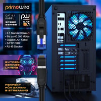 CSL-Computer 20m CAT 8.1 S/FTP árnyékolt hálózati kábel 40 Gbps Ethernet 2