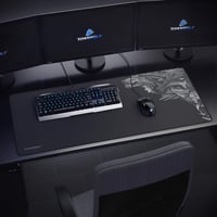 CSL-Computer Titanium Wolf XXL Gaming Egérpad 900x400 mm - Csúszásmentes Nagy Asztali Alátét, Precizitás és Sebesség 7