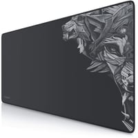 CSL-Computer Titanium Wolf XXL Gaming Egérpad 900x400 mm - Csúszásmentes Nagy Asztali Alátét, Precizitás és Sebesség 1