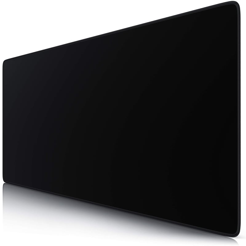 Mousepad Gaming CSL-Computer Titanwolf XXL 900x400 mm - Negru, Suprafață Speed, Suport de Birou, Dimensiune Mare, Bază Antiderapantă
