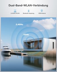 Cameră de supraveghere de exterior Ctronics 4K 8MP cu zoom optic 30X și conexiune WiFi 7