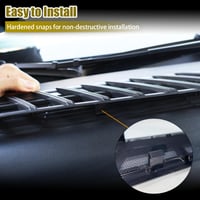Capac de protecție pentru gura de ventilație JSUDQR Tesla Model Y 2019-2024, material PP, grilă pentru fluxul de aer, accesoriu Tesla 4