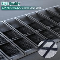 Capac de protecție pentru gura de ventilație JSUDQR Tesla Model Y 2019-2024, material PP, grilă pentru fluxul de aer, accesoriu Tesla 3