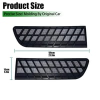 Capac de protecție pentru gura de ventilație JSUDQR Tesla Model Y 2019-2024, material PP, grilă pentru fluxul de aer, accesoriu Tesla 6