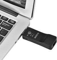 Cuifati 300M USB WiFi Jelerősítő és Repeater - Vezeték Nélküli Hálózati Adapter Smart TV-hez RJ45 Ethernet Porttal, WEP/WPA/WPS2 Támogatássa 2