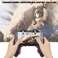 Cuifati Mobiltelefon Játékvezérlő Hűtéssel, Ergonomikus Gamepad Fogantyú 4.7-6.5 Colos Telefonokhoz 6