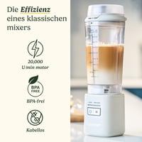 Cuisinart Blast & Go Wireless Mixer USB-C Töltéses Turmixgép 500ml Utazó Pohár 2