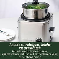 Cuisinart CRC-800 650W rozsdamentes acélból készült rizsfőző 5