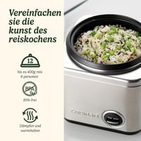 Cuisinart CRC-800 650W rozsdamentes acélból készült rizsfőző 2