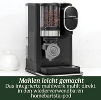 Cuisinart Egycsésze Kávéfőző Beépített Kávédarálóval, Rozsdamentes Acél, 3 Adag Méret 3