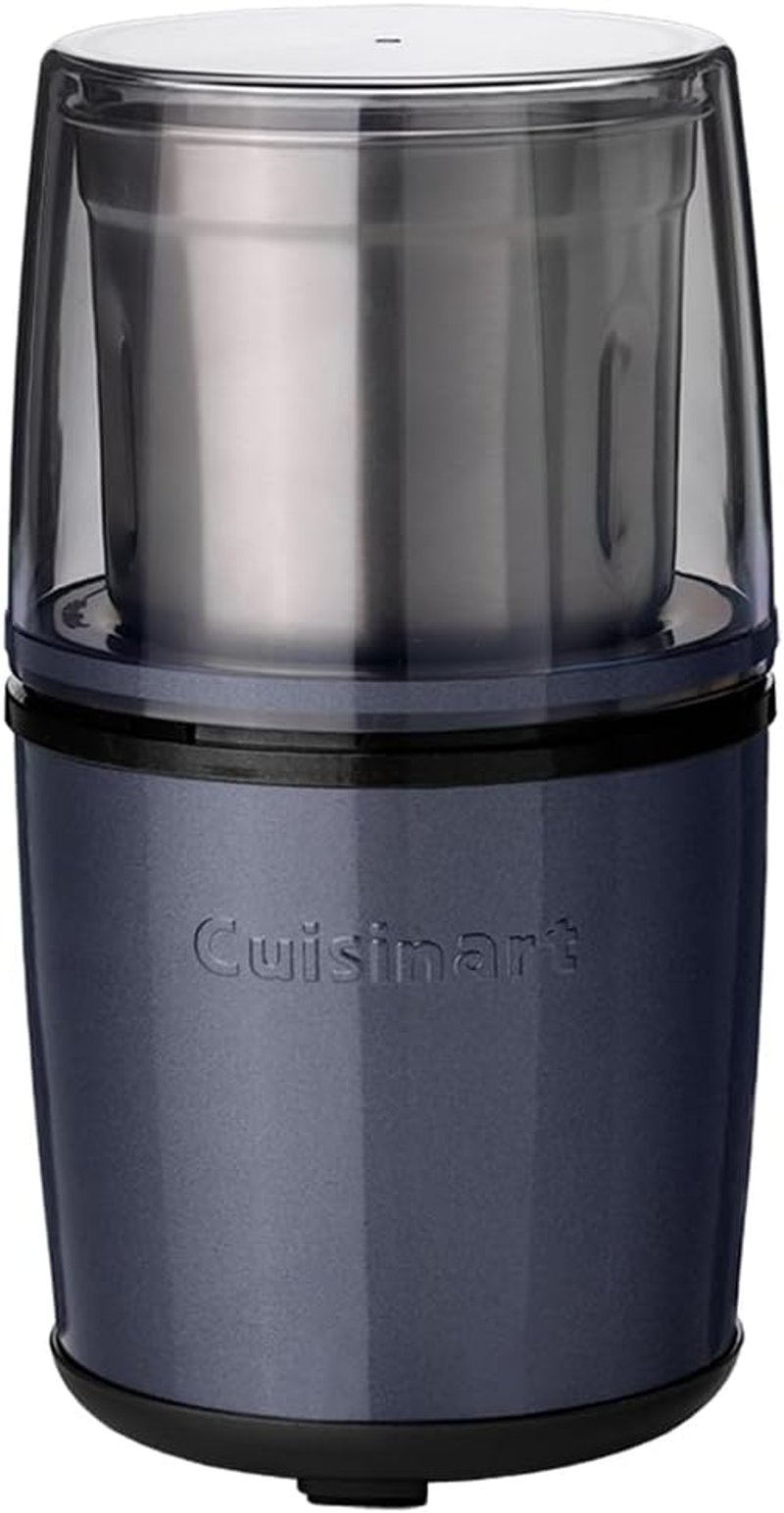 Cuisinart elektromos fűszer- és kávédaráló, 2 rozsdamentes acél tállal - kék