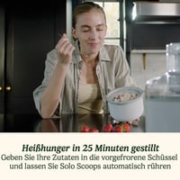 Cuisinart Solo Scoops Ice Cream Maker | Homemade Gelato & Ice Cream Maker in 25 Minutes | Sorbet Maker | Frozen Yogurt Maker | Compact, Space-Saving | 475 ml Mixing Bowl | ICEM10 4
