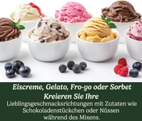 Cuisinart Solo Scoops Ice Cream Maker | Homemade Gelato & Ice Cream Maker in 25 Minutes | Sorbet Maker | Frozen Yogurt Maker | Compact, Space-Saving | 475 ml Mixing Bowl | ICEM10 3