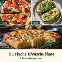 Teplovzdušná fritéza a rúra Cuisinart Tri Zone 13,6 l, bez PFAS, 3 zóny, 2x4,3 l košík, 5 l zásuvka, multifunkčná fritéza 9 v 1, gril, pizza, nehrdzavejúca oceľ 4
