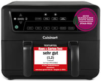 Friteuză cu aer cald Cuisinart XXL cu două zone 10,4 L (2x5,2 L), fără PFAS, Airfryer pentru prăjire, grătar, coacere și deshidratare, 8+ porții 1
