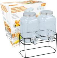 Cuisine Elegance Dupla Italadagoló 2x4 Literes Csappal 33x17x32cm 2