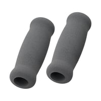 Set 2 Perne pentru Mânerele Cârjelor Culinavog, Burete Confortabil Antiderapant, Protecție pentru Mânere de Cârje și Cadre de Mers, Ușor de Înlocuit, Gri 1