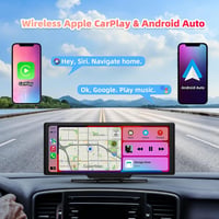 CUQI 10.26" Carplay Android autórádió 4K kamera vezeték nélküli tükrözéssel 2