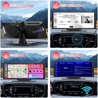 CUQI 10.26" Carplay Android autórádió 4K kamera vezeték nélküli tükrözéssel 7