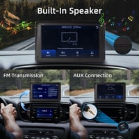 CUQI 7 Hüvelykes Wireless CarPlay Android Autó Kijelző 2K Kamera Bluetooth 6