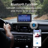 CUQI 7 Hüvelykes Wireless CarPlay Android Autó Kijelző 2K Kamera Bluetooth 5