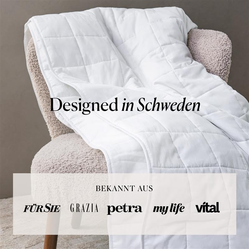 CURA Pearl Classic Súlyozott Takaró 135x200cm 9kg Alváshoz