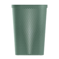 Kôš na bielizeň Curver Infinity 60 l s vekom a vetraním – ergonomické rukoväte – 70 % recyklovaný materiál – 43,7 x 35,1 x 60,2 cm – zelený 2