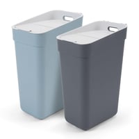 Coș de gunoi de bucătărie cu montare pe perete Curver Keter Ready to Collect, 30 litri, 100% reciclat, gri 6