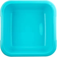 Curver hranatá plastová miska 6 l tyrkysová 29x29x12 cm kuchynská dóza na potraviny 2
