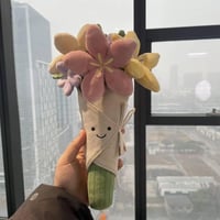 Aranyos Virág Plüss Baba Kitömött Növény Figura Kawaii Dekoráció Hálószobába Ajándék Valentin-napra Születésnapra Ballagásra Lányoknak Fiúknak 7