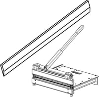 CutTool Ltd. 20" HSS Pótpenge MC-510 Padlóvágóhoz - Éles, Tartós Acél Vágólap MantisTol Padlóburkolat Vágóhoz, 50,8 cm 1