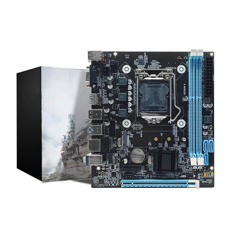 CUTULAMO H81 matična ploča za gaming, LGA 1150 utor, podrška za DDR3 16GB, za Intel i3/i5/i7/E3 V3 procesore, USB 3.0, VGA, HDMI, za stolno računalo