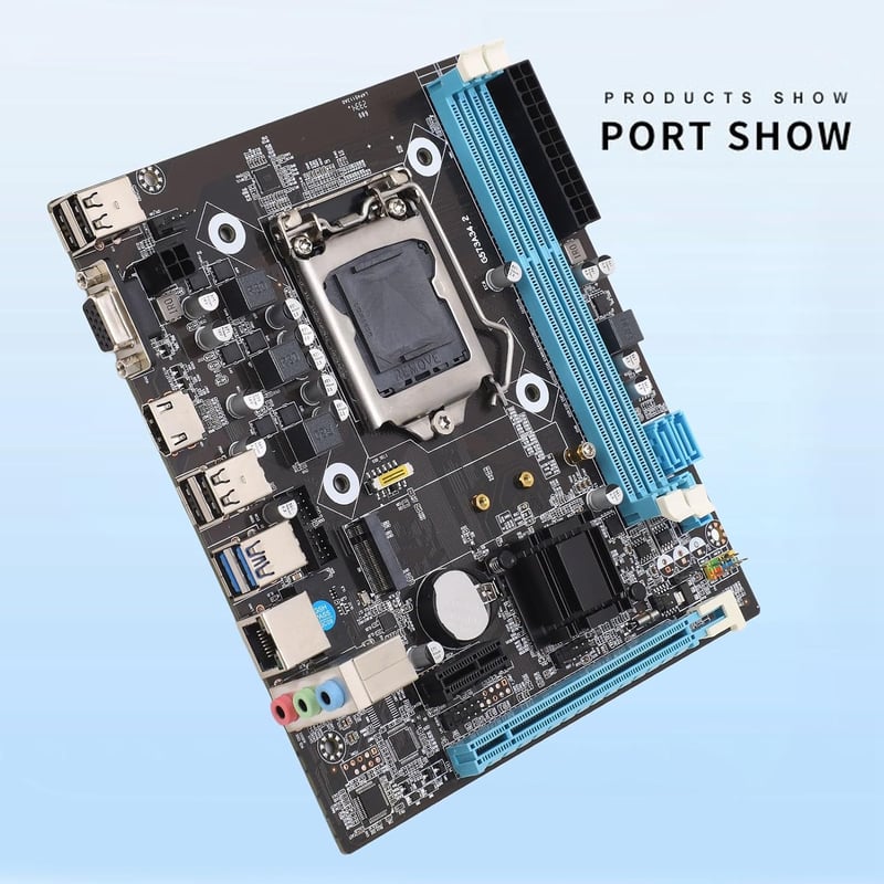 CUTULAMO H81 Gaming Alaplap LGA 1150 Foglalat, DDR3 16GB Támogatás, Intel i3/i5/i7/E3 V3 Processzorhoz, USB 3.0, VGA, HDMI, Asztali PC-hez