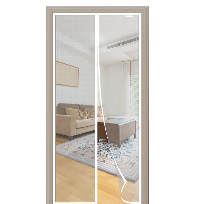 CWEEN CLU Magnetska zavjesa protiv komaraca za vrata - bijela - 90x210 cm