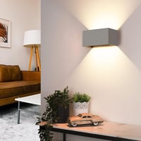 Cwycfw 2x24W LED fali lámpa kültéri beltéri 3000K meleg fehér IP65 4