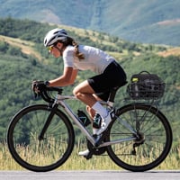 CXWXC Alumínium Kerékpár Csomagtartó Levehető Kosárral és Fényvisszaverővel - 26-29 Colos Kerekekhez, 27 kg Teherbírás, MTB és Országúti Bic 5