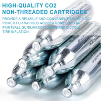 CXWXC CO2 Patron 8g/12g - 99,9% Tisztaságú Acél Patron Pneumatikus Eszközökhöz 2