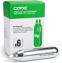CXWXC CO2 Patron 8g/12g - 99,9% Tisztaságú Acél Patron Pneumatikus Eszközökhöz 1