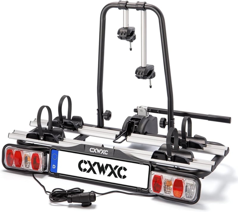 CXWXC Kerékpár Crossbar Adapter 32kg - Állítható Felső Cső Adapter