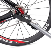 CXWXC Kerékpár Utánfutó 120L Terhelhetőség 40kg Összecsukható Takaróponyva 4