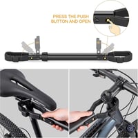 Adaptor bară transversală pentru suport bicicletă CXWXC - negru - capacitate 32 kg 4